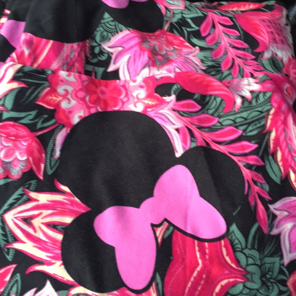 Lulu rue Minnie Mouse print is tall and curvy